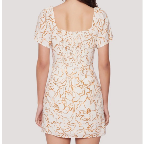NWT Lost + Wander Confianza Mini Dress Cream Floral (Size M) - Picture 2 of 5
